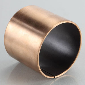 bronze ptfe lined oilless sliding bushing