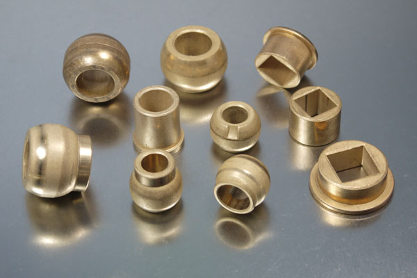 PM oil sintered bearing and parts